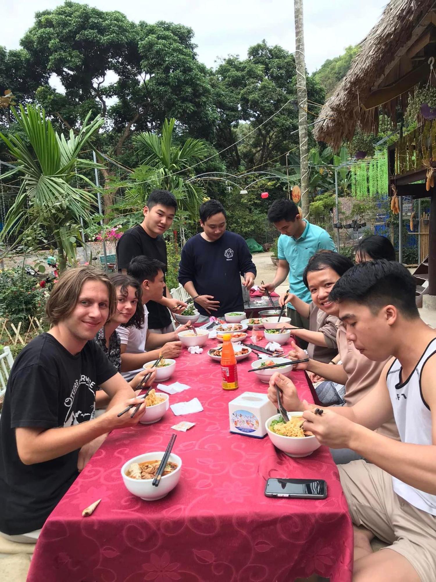 Bee Lucky Homestay Hien Hao Ngoại thất bức ảnh